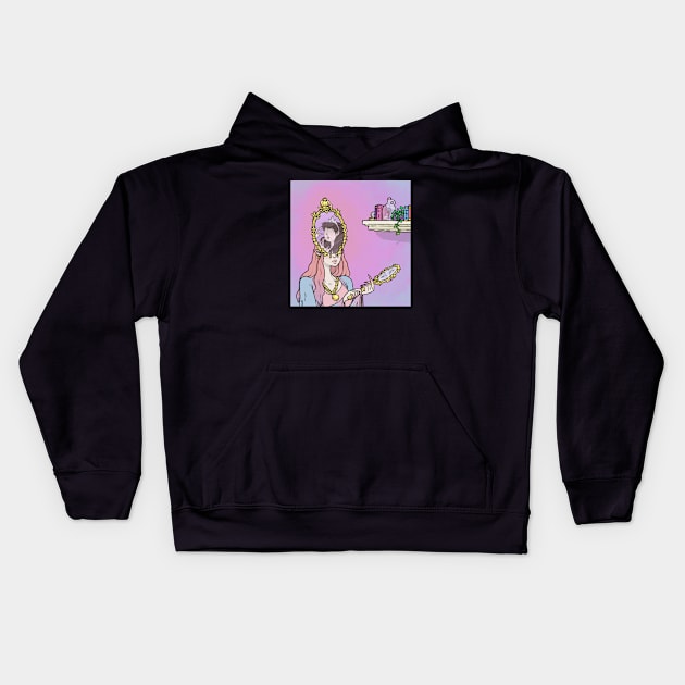 The princesses greed Kids Hoodie by robbadopolis